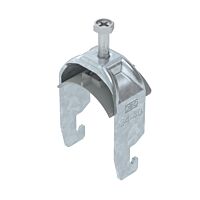 OBO BETTERMANN Třmenová příchytka, 1-nás, 34-40mm, Ocel, St, žárově zinkováno ponorem, DIN EN ISO 1461 typ BS-U1-K-40 FT