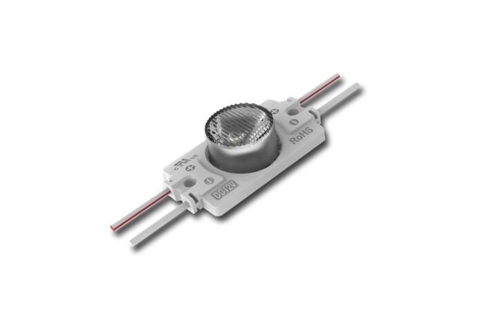 MCLED Modul LED 1xSMD3030, 1,32W, 12V, 110mA, 6350K, úhel 10° x 65°, IP65