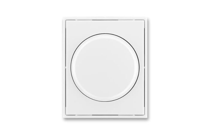ABB ELEMENT Ovladač 3294E-A00123 03 stmívače s otočným ovládáním, s upevňovací maticí, bílá/bílá