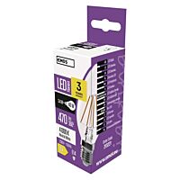 EMOS Žárovka LED 3,4W-40 E14 470lm 4000K 320° FILAMENT svíčka