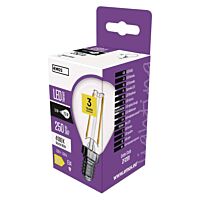 EMOS Žárovka LED 1,8W-25 E14 250lm 4000K 320° FILAMENT Mini Globe