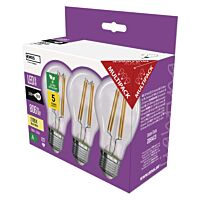 EMOS Žárovka LED 3,8W-60 E27 806lm 2700K 300° FILAMENT A60