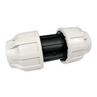 KOPOS Spojka 05025_ HDPE Ø25 šroubovací šedá