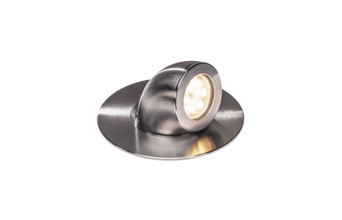 GIMBLE OUT 150 zapuštěné podlahové svítidlo LED, nerezová ocel 316, 3000K, 36°, IP67