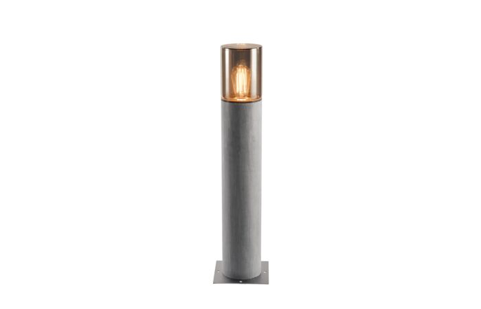 LISENNE POLE 70, E27, šedá, IP54