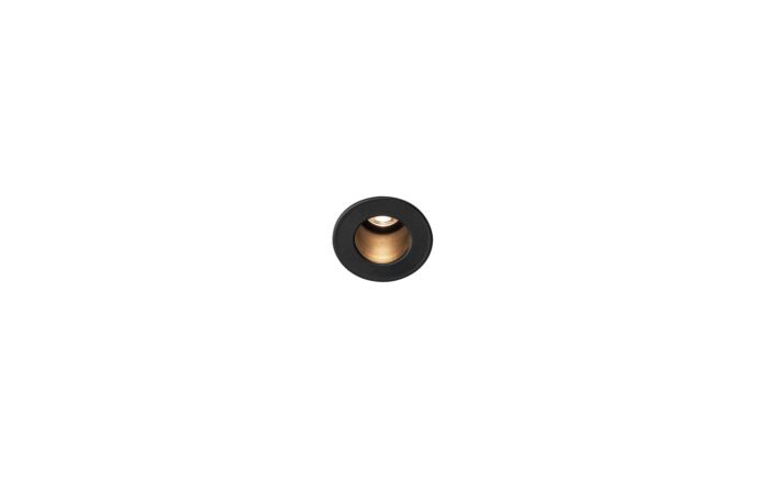 SLV Svítidlo LED HORN MINI 1W 70lm 3000K 12° stropní vestavné IP20 černá