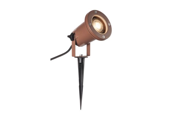 SLV Svítidlo BIG NAUTILUS QPAR51 11W GU10 zápich IP44/65 měděná