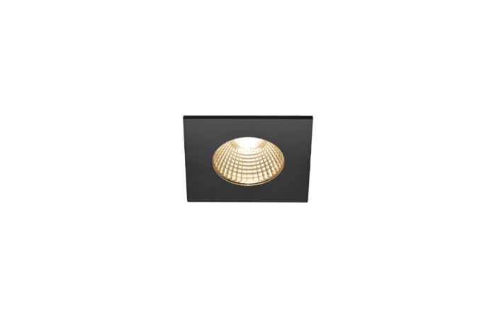 SLV Svítidlo LED PATTA-I 7,3W 440lm 1800-3000K vestavné hranaté IP65 černá