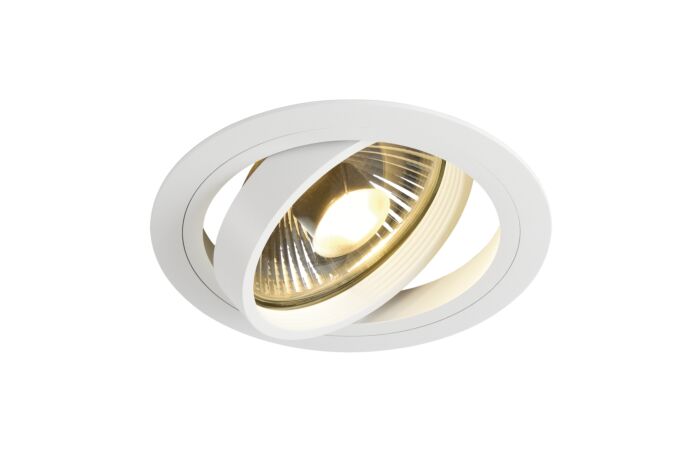SLV Svítidlo NEW TRIA 1 75W GU10 QPAR111 vestavné IP20 bílá