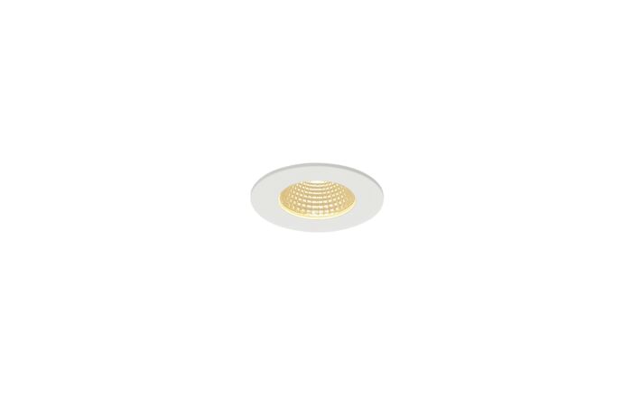 SLV Svítidlo LED PATTA-F 11W 910lm 3000K 38° stropní vestavné kulaté včetně ovladače IP65 bílá