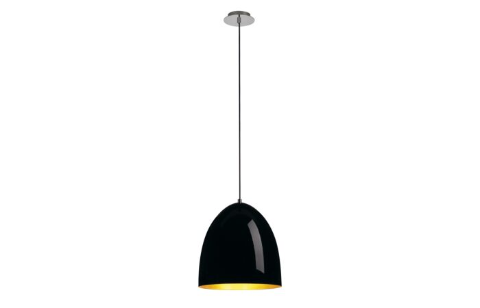 SLV Svítidlo PARA CONE 30 60W E27 závěs 150cm černá