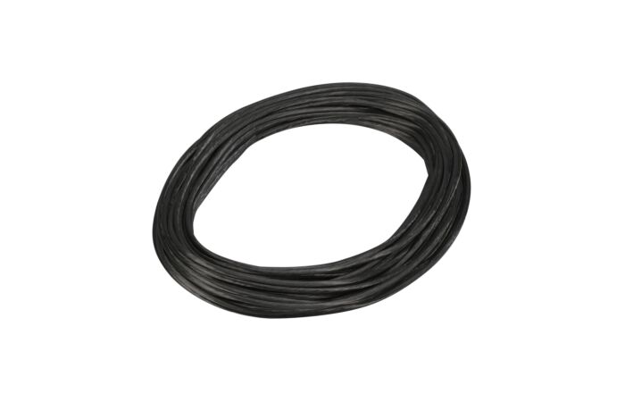 NÍZKONAPĚŤOVÉ LANO, pro nízkonapěťový lanový systém TENSEO, černý, 6mm², 20 m