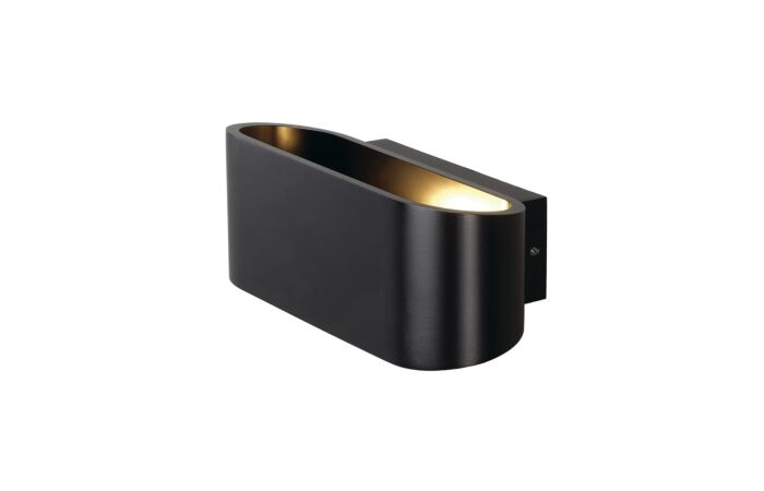 SLV Svítidlo OSSA 150 100W  R7s11800 QT-DE12 nástěnné IP20 černá