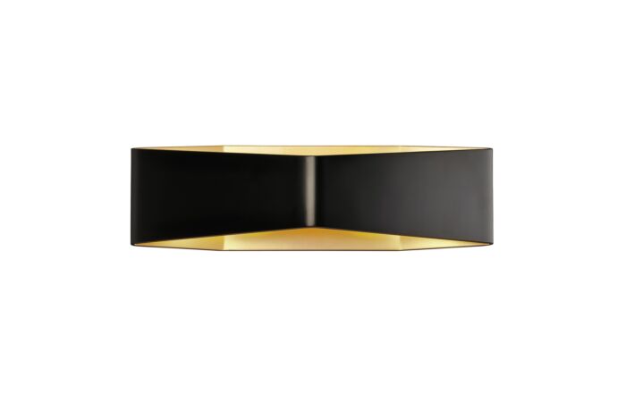 SLV Svítidlo LED CARISO WL-4 9Wx2 1030lm 2700K nástěnné IP20 černá/zlatá