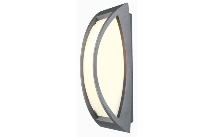 SLV Svítidlo MERIDIAM 2 25W E27 nástěnné IP54 antracit