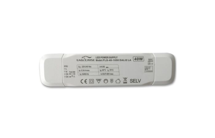 MCLED Napaječ ML-419.042.33.0 40W stmívatelný, PF 0,95, výstupní napětí DC9-52V, výstupní proud 700-1050mA