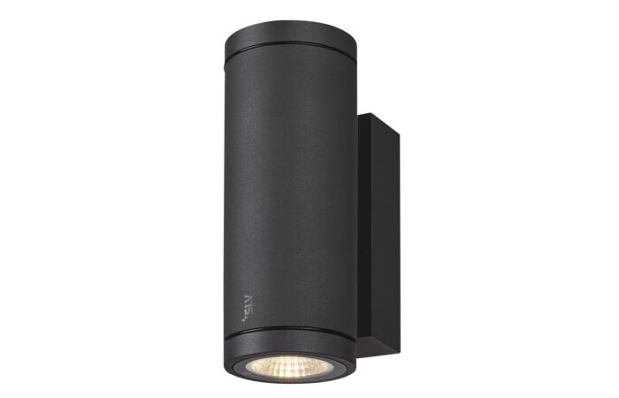 SLV Svítidlo LED ENOLA ROUND UP/DOWN S 7,8W 700lm 3000/4000K IP65 antracit