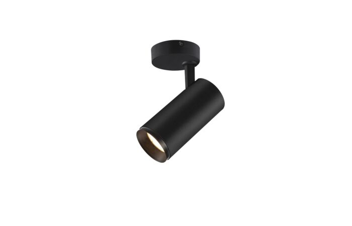 NUMINOS® SPOT PHASE M, vnitřní LED přisazené stropní svítidlo černá/černá 3000 K 60°