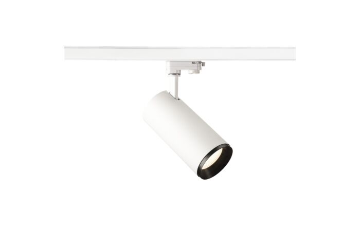 3~ NUMINOS® PHASE L, 3fázové systémové svítidlo bílá/černá 4000 K 60°