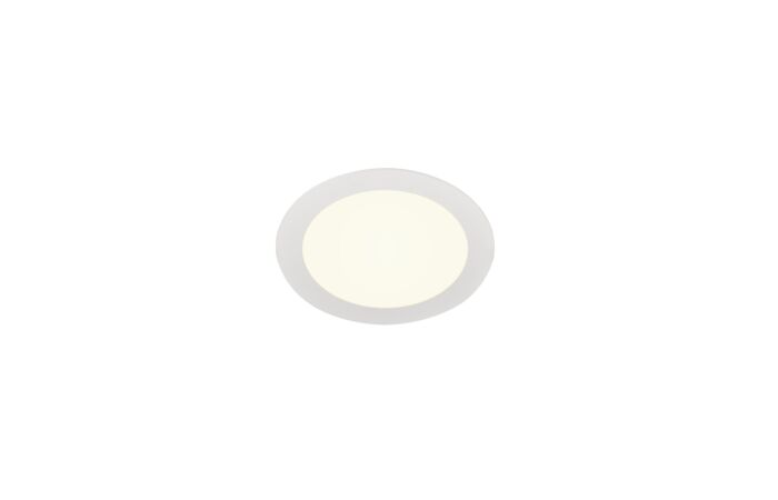 SENSER 18 DL, vnitřní LED stropní zápustné svítidlo kulaté bílé, 4000 K