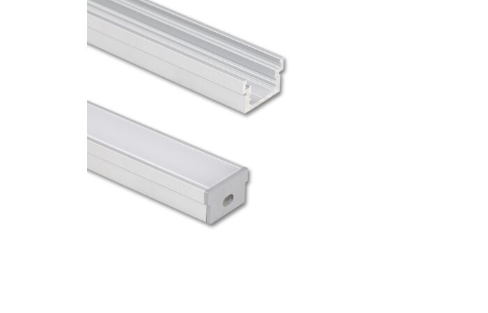 Profil AL 22/13mm BA mléčný 1m komplet