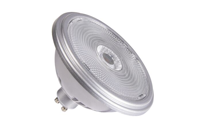 QPAR111 GU10, LED světelný zdroj stříbrný 12,5 W 3000 K CRI 90 60°