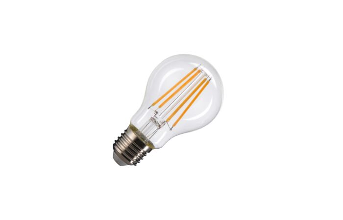 A60 E27, LED světelný zdroj transparentní 7,5 W 2700 K CRI 90 320°