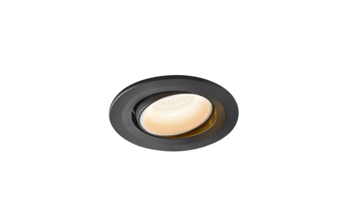 NUMINOS® MOVE S, zápustné stropní svítidlo černé/bílé 2700 K 55°