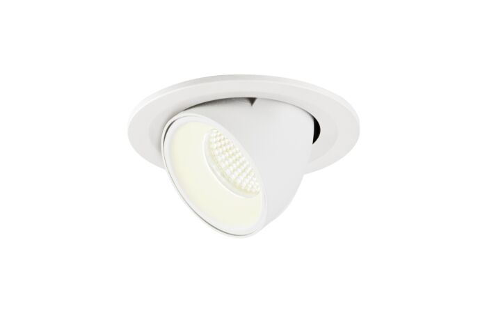 SLV Svítidlo LED NUMINOS® GIMBLE S 8,6W 790lm 4000K 20° zápustné IP20 bílá
