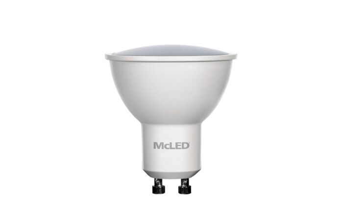 MCLED Žárovka LED 7W-50 GU10 4000K 100°
