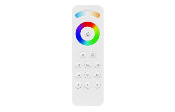 ZigBee ovladač - RGB+CCT, 3 zóny, bílý