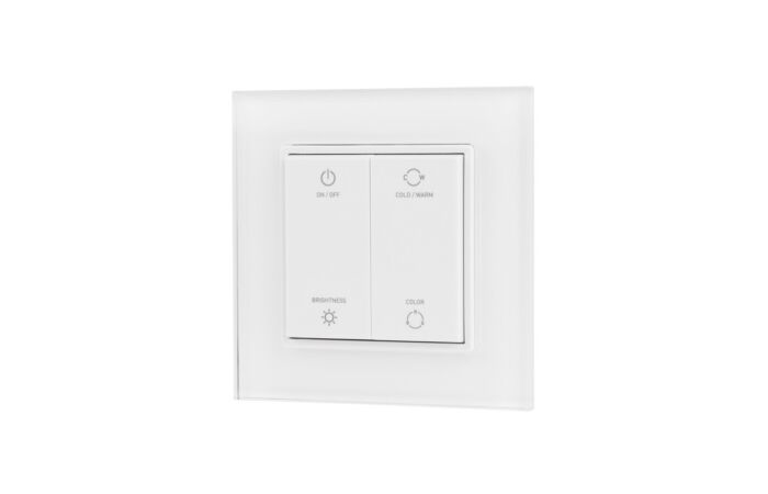 ZigBee nástěnný ovladač - RGB+CCT, 1 zón