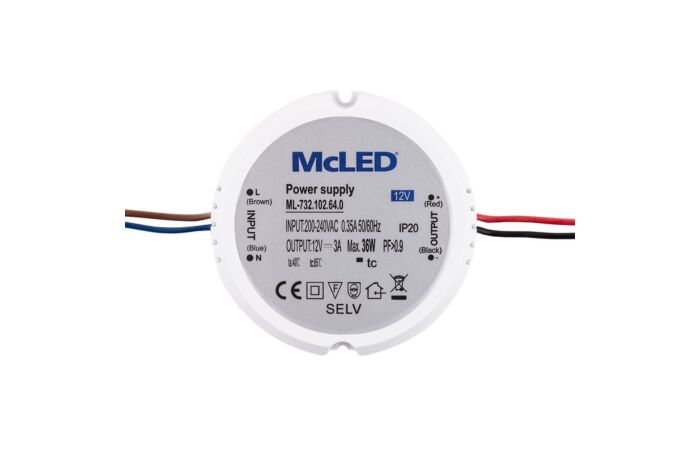 Napaječ LED 12V/3A ML-732.102.64.0