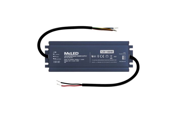 MCLED Napaječ LED 100W 12V/8,33A IP67 ML-732.106.39.0