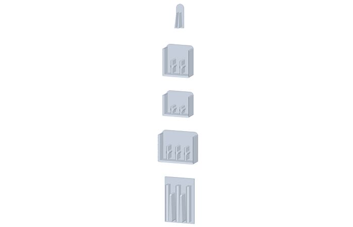 OEZ Krytka EKC-2+3 koncová