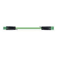 WAGO Kabel 894-8392/073-406 Konfekcionovaný propojovací Zásuvka–zástrčka, zelená