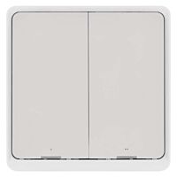 EMOS Přenosný ovladač scén IP-2002ZW ZigBee 3.0 2-tlačítkový GoSmart  bílá