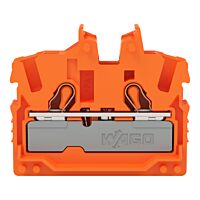 WAGO Svorka 2052-322 2vodičová průchozí Mini, s ovládacími otvory 2,5 mm², oranžová