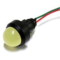 Kontrolka  LED 20 žlutá 12-24V AC/DC