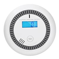 SOLIGHT Detektor 1D31A spalin CO, akustický a optický alarm, 3x AA baterie