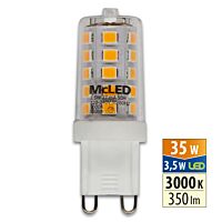 MCLED Žárovka LED 3,5W-35 G9 3000K 300°