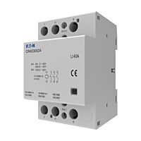 Instalační stykač, tichý, Uc=24V AC/DC,