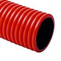 KOPOS Trubka KD 09110_BC pevná ø110 450N KOPODUR HDPE rudá  6m