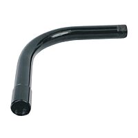 KOPOS Koleno 6150_ECZ  ⌀50 oblouk  90 ° M50x1,5 -45 - 250 °C ocel lakované černá
