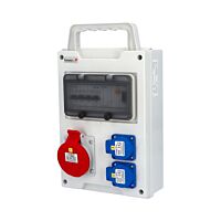 FAMATEL Skříň EB165-6kA-EB201000.1 /8M zásuvková přenosná