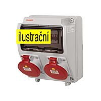 FAMATEL Zásuvková skříň ZSF00002000.0 /3957 IP44