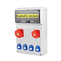 FAMATEL Skříň ZSF40001010.1 /3952 zásuvková IP54