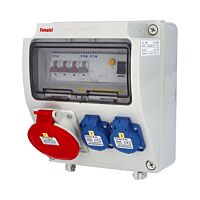 FAMATEL Skříň ZSF20001000.1/3957 IP44 zásuvková