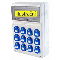 FAMATEL Zásuvková skříň ZSF120000000.0 /3952 IP54