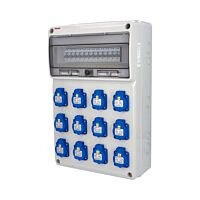 FAMATEL Skříň ZSF120000000.0 /3952 IP54 zásuvk.